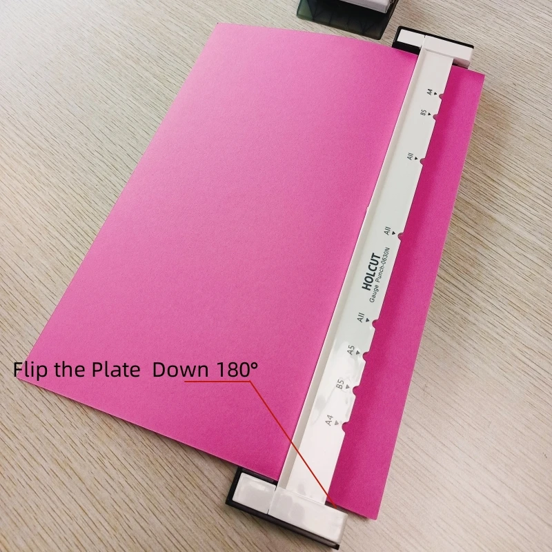 Fancy Ring Binder 6 Hole Punch A4 B5 A5 Carl Punch With 6 Hole Punch