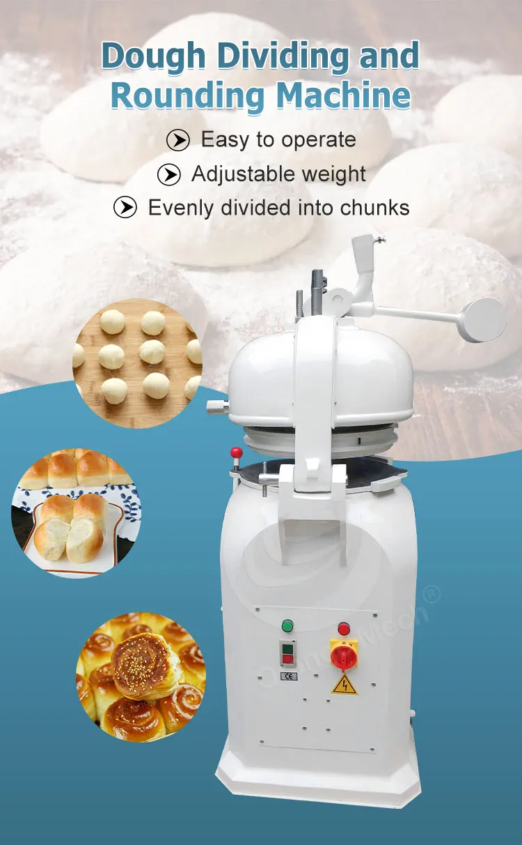 Orme 2024 Industrial Croissant Dough Extruder Table Top Divider Bread ...