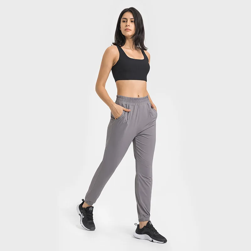 Trouser Style Lounge Pant Women DIBAOLONG Woens Yoga Sweatpants Loose Workout Joggers Pants Cofy Lounge Pants With Pockets Harem Pants Women