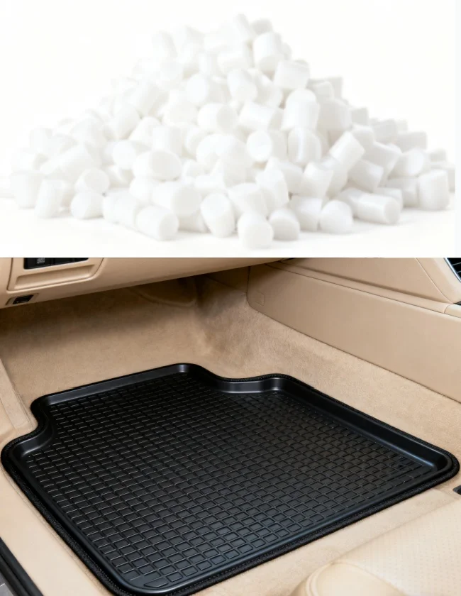 Sungallon High Quality TPE Granules for Injection Molding Grade High Melt Flow Index High Gloss Car Mat Material