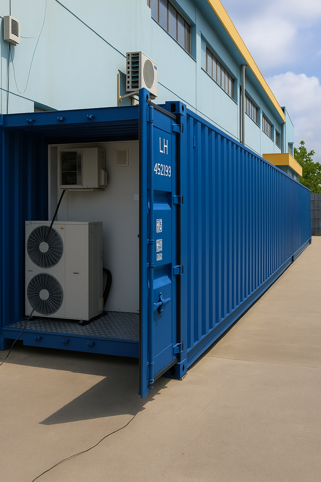 Remote Controlled 20ft Container Cold Room for Fruit Vegetable Storage ...