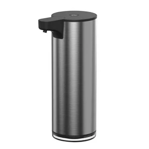 Luxury Automatic 304 Stainless Steel Soap Dispenser Rechargeable Lithium Battery Touchless for Household Use