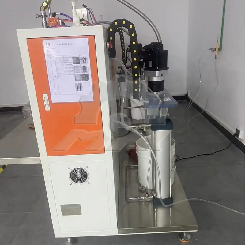 Two Component Cartridges Adhesive Epoxy Filling Machine 50ml 200ml Dual Syringes Auto Glue Filling Machine