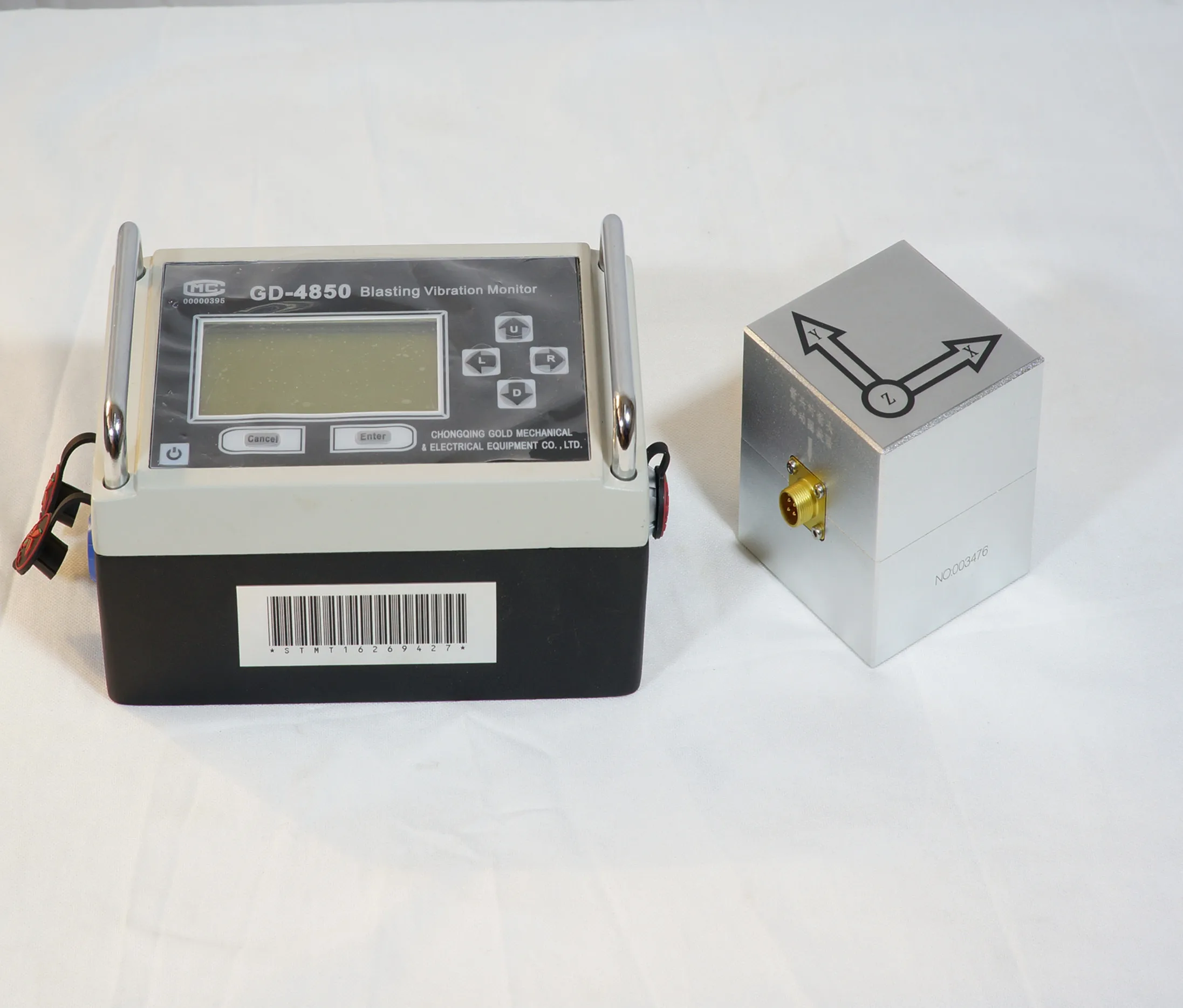 Vibration Measurement Piling Vibration Meter Wireless Ground Vibration  Monitor