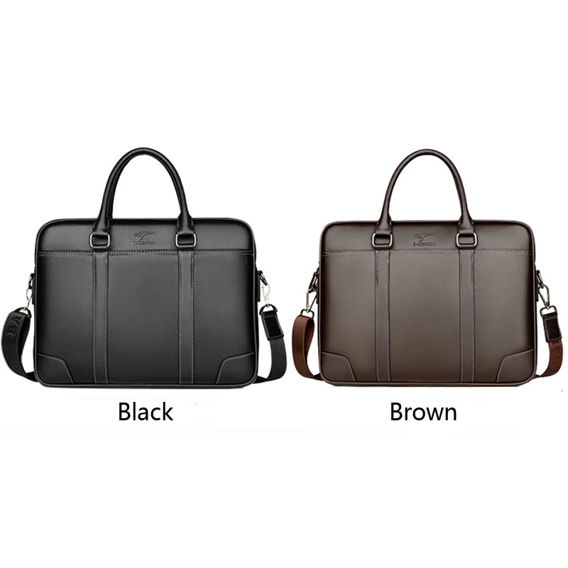 Black Custom Slim Executive Travel Bag Handbag Messager Bag 2 Ways Use ...