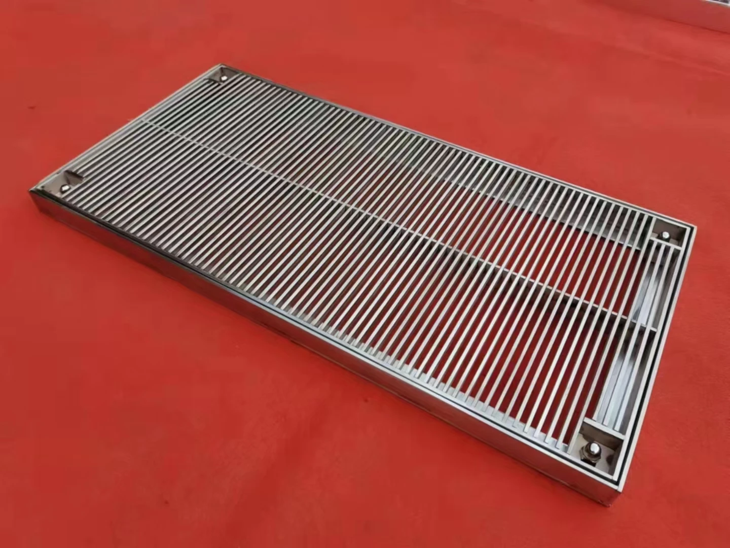 Wire Gate Inlet Customised Modular Heelguard Drain Grate Wedge Wire Grate Strip Drain ...