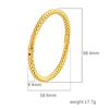 No 12 golden filigree bracelet