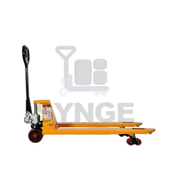 SYNGE 3000kg Manual Hydraulic Forklift Hand Pallet Truck Pallet Jack New Condition for Retail Restaurant Direct China Supplier