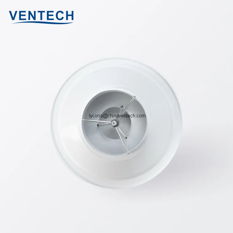 1.0mm thickness round ceiling diffuser aluminum air diffuser
