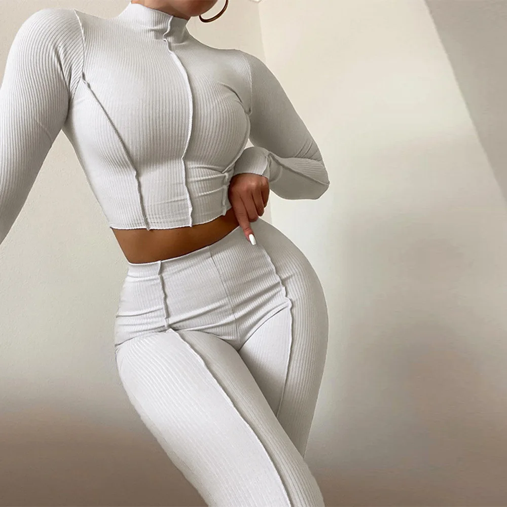 Long sleeve active wear set