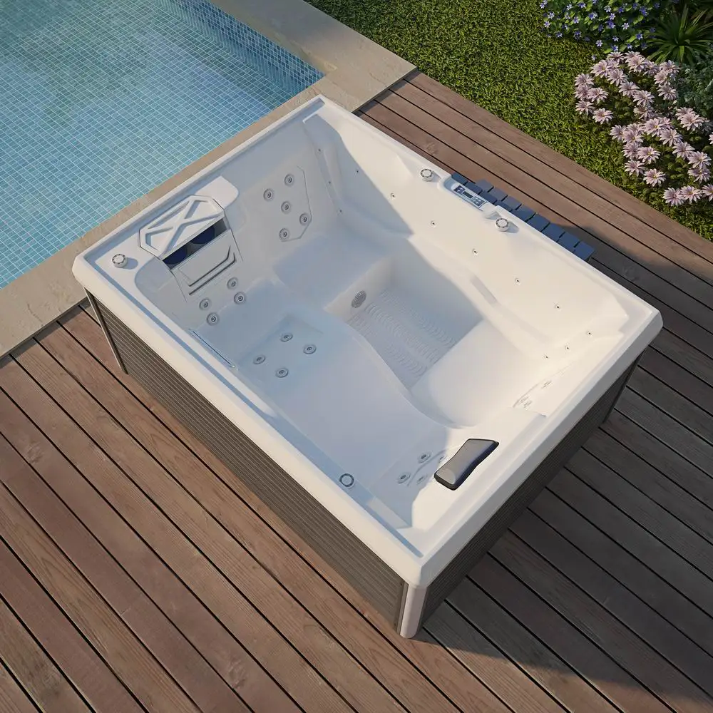 Outdoor Hot Tubs 3 Person Spa Jacuzzis For Sale Cheap Price Luxury
