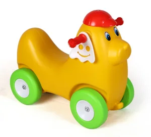 LY07503 Mini Dog Car Cheap Plastic Rocking Horse Toy for Kids