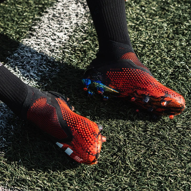 Richer Spot Drop-shopping Cheap Soccer Shoe Most popular design Breather Cleats Professional Shoes Football Soccer Boots for Men