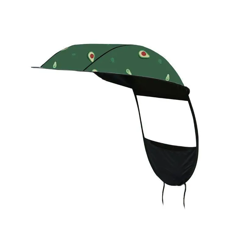 Hot Selling Durable All Weather Shockproof Anti Slip Motorcycle Umbrella