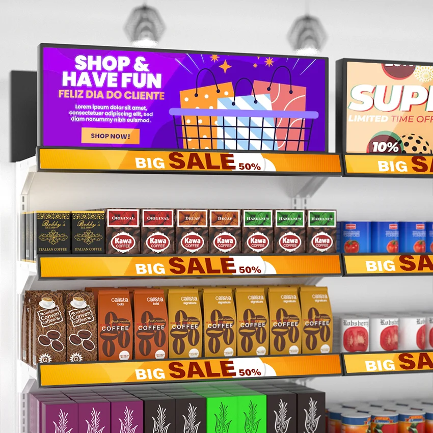 Energy-Efficient 40-Inch LCD Sports Venue Scoreboards 500 Nits Bar Display Remote Management Global Digital Signage Displays