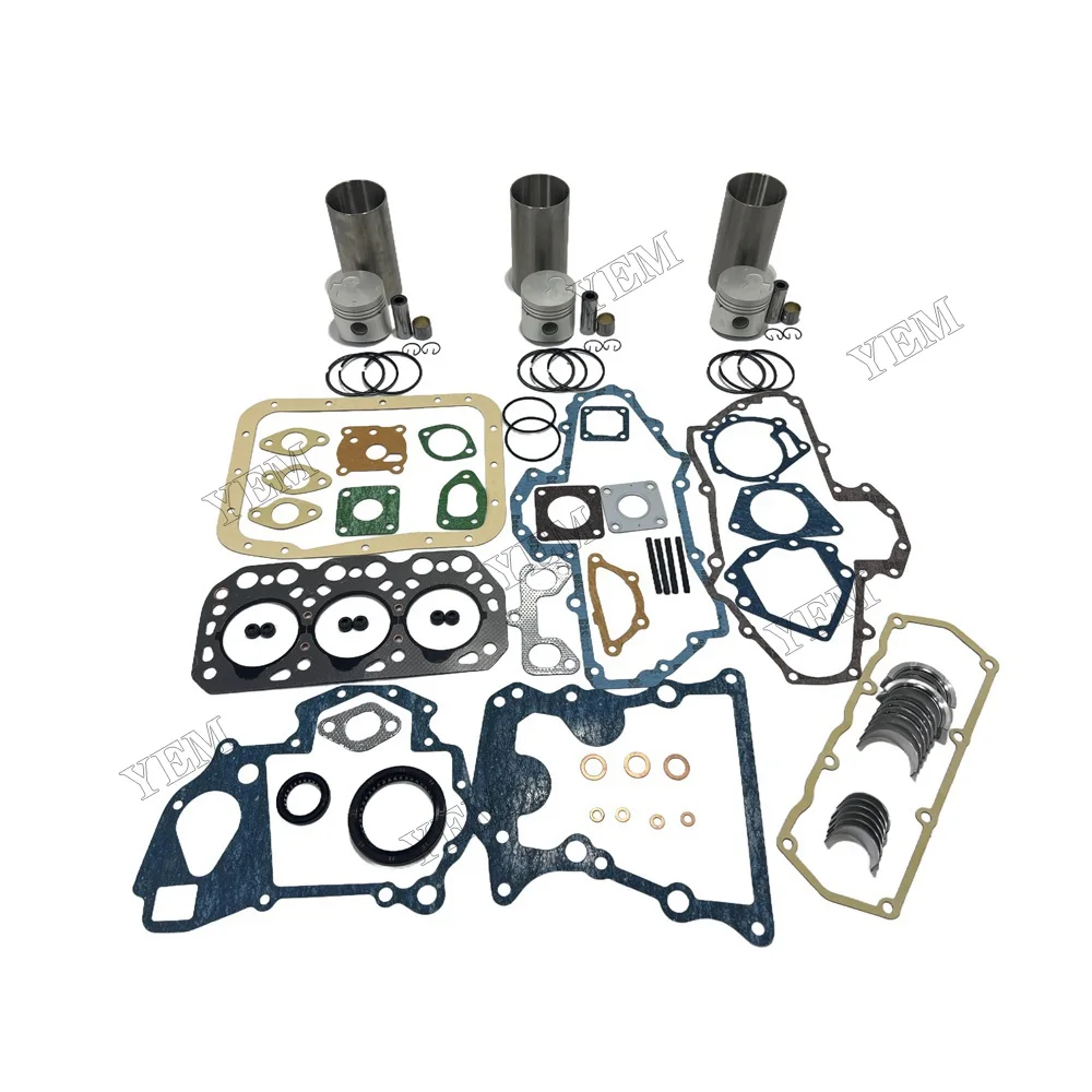 Overhaul Kit With Bearing Set Fit for Mitsubishi K3H Engine