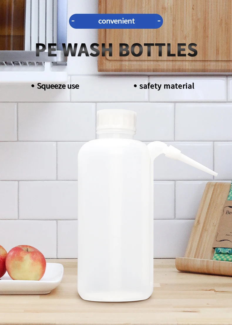 Wholesale Price Squeeze 500ml Pe Laboratory Consumables Plastic Wash