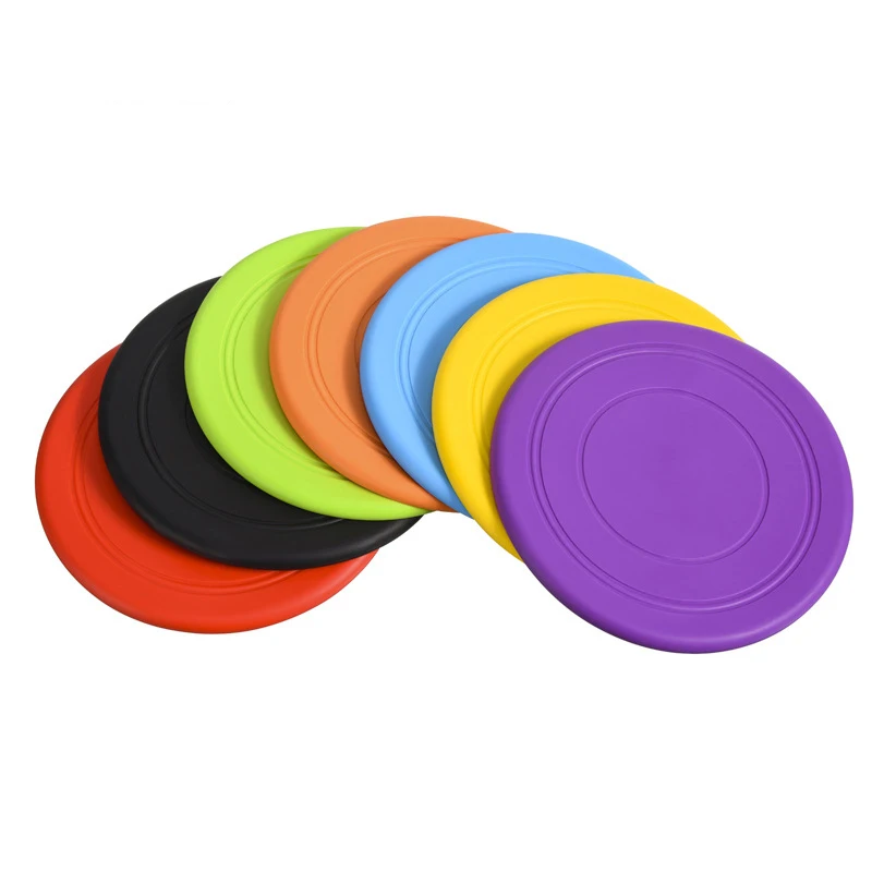 CUSTOM 2022 Durable Small Mini Chew Flying Golf Discs TPR Soft Frisbeed Pet Bite Resistant Fly Disc for Training Dogs
