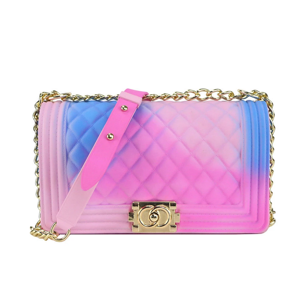 Colorful Rainbow Jelly Purse For Kids And Women PVC Mini Crossbody Kurt  Geiger Handbags With Pearl Accents, Coin Pouch, And Small Hand Clutch Pures  From Dressshoesstreet, $8.49 | DHgate.Com