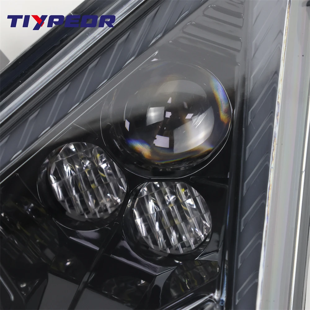 TIYPEOR LED Headlights for RZR Pro XP 2020 2021 OEM 2414538 2414539 RGB DRL Turn Signal Lights ATV UTV Headlamp details