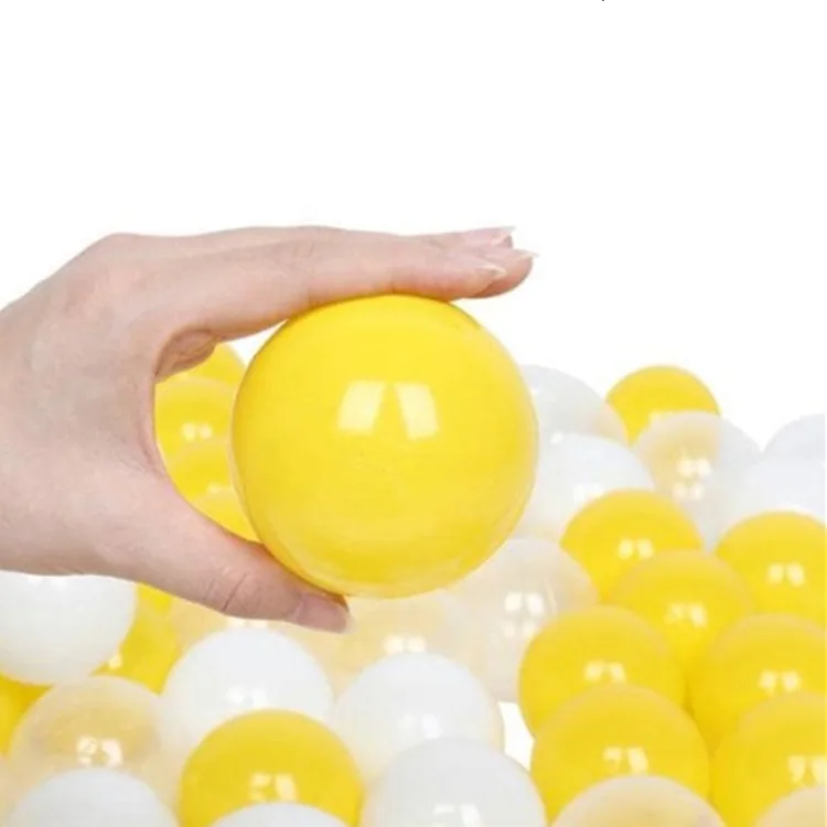 Basics Lot de 1 000 balles en plastique anti-écrasement sans BPA, avec sac de rangement, pour les tout-petits de 12 mois et plus, 6 couleurs