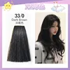 Natural black (covers white hair)
