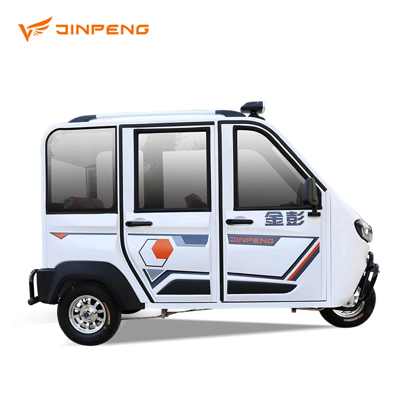 Jinpeng 4 Wheel Tuk Tuk Electric Car Auto Electric Taxi Car for Passenger -  China Cars, Electric Car