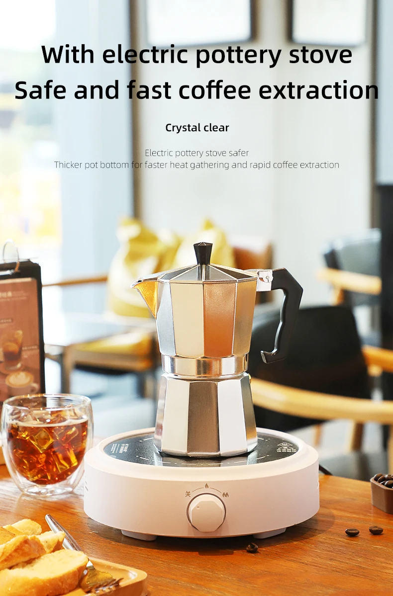 Commercial Induction Custom Modern Aluminium Stove Top Classic Italian