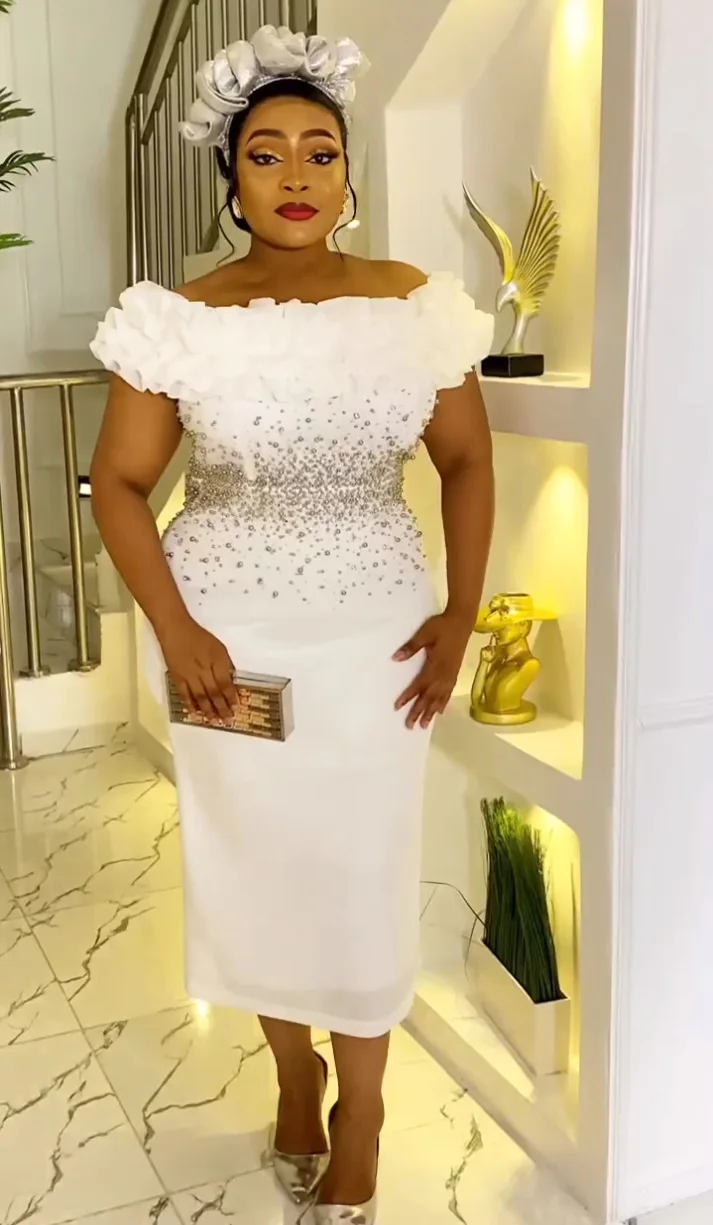 S9739 African Elegant Ball Gown Evening Dress