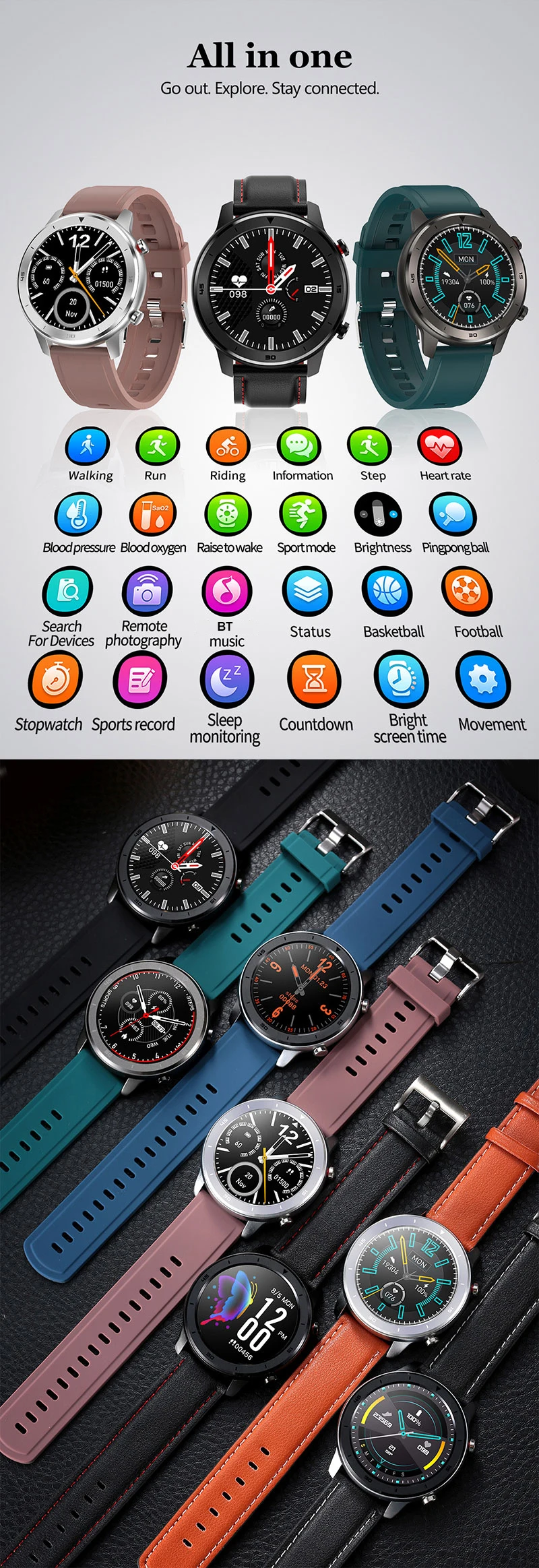 v8 smartwatch manual