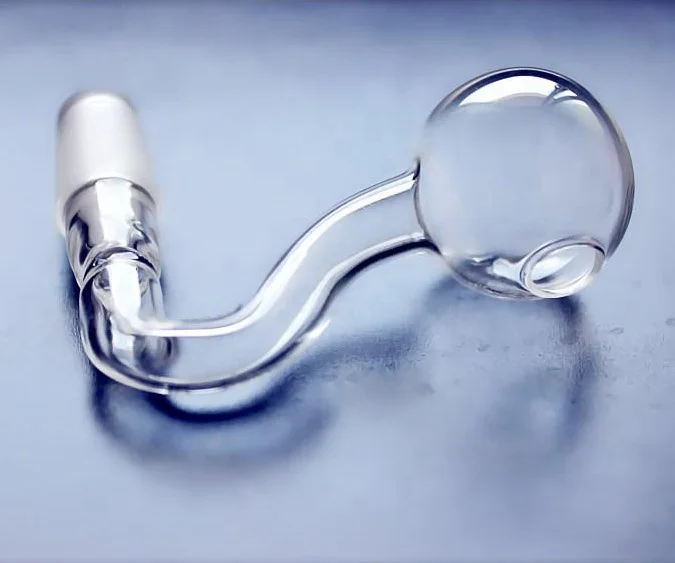 tobacco hand clear glass nail pipe handmade glass pipe smoking