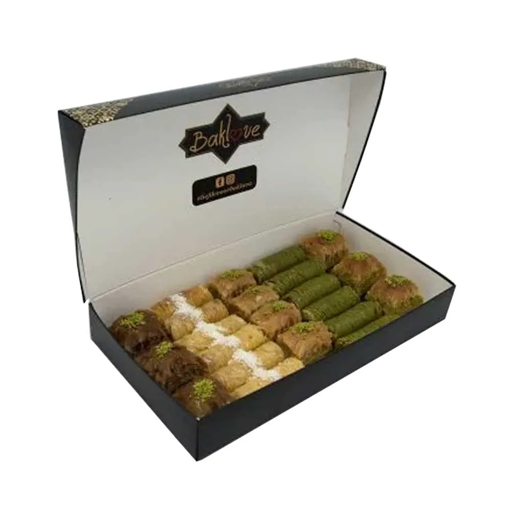 Wholesale Custom Premium Assorted Turkish Packaging Sweet Baklava Box for Baklava