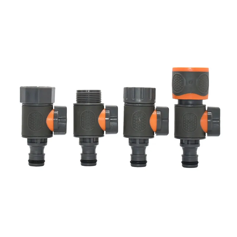 Water Tap Nipple Fitting 1/4 3/8 1/2 3/4 1inch Hose Quick Connector For