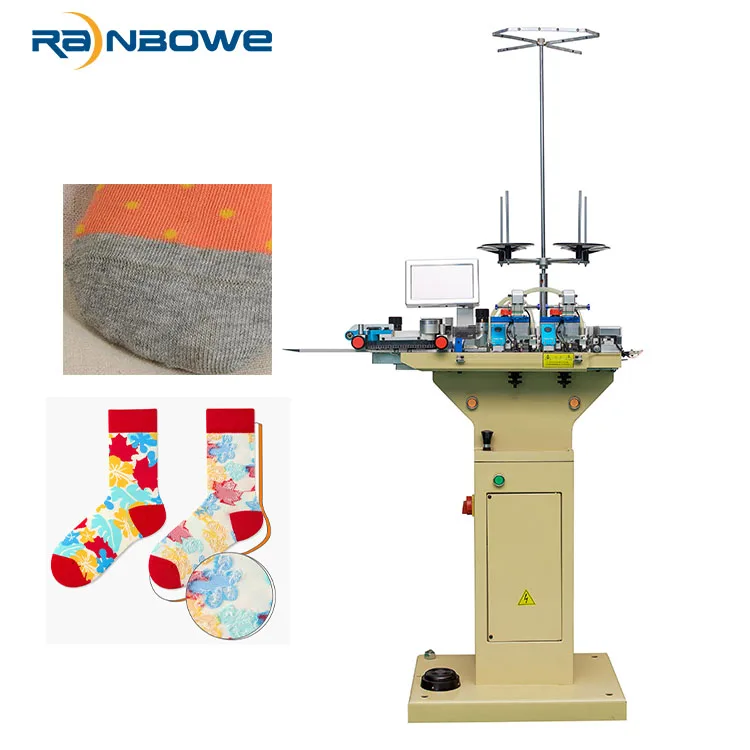 Middle Price Range 383 Model  Hand Toe Rosso Socks Linking Machine Price