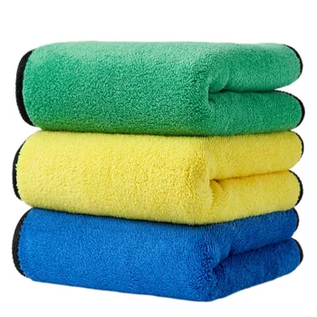 Wholesale nylon special car wash towel super absorbent microfiber wipe car towel can be customized LOGO