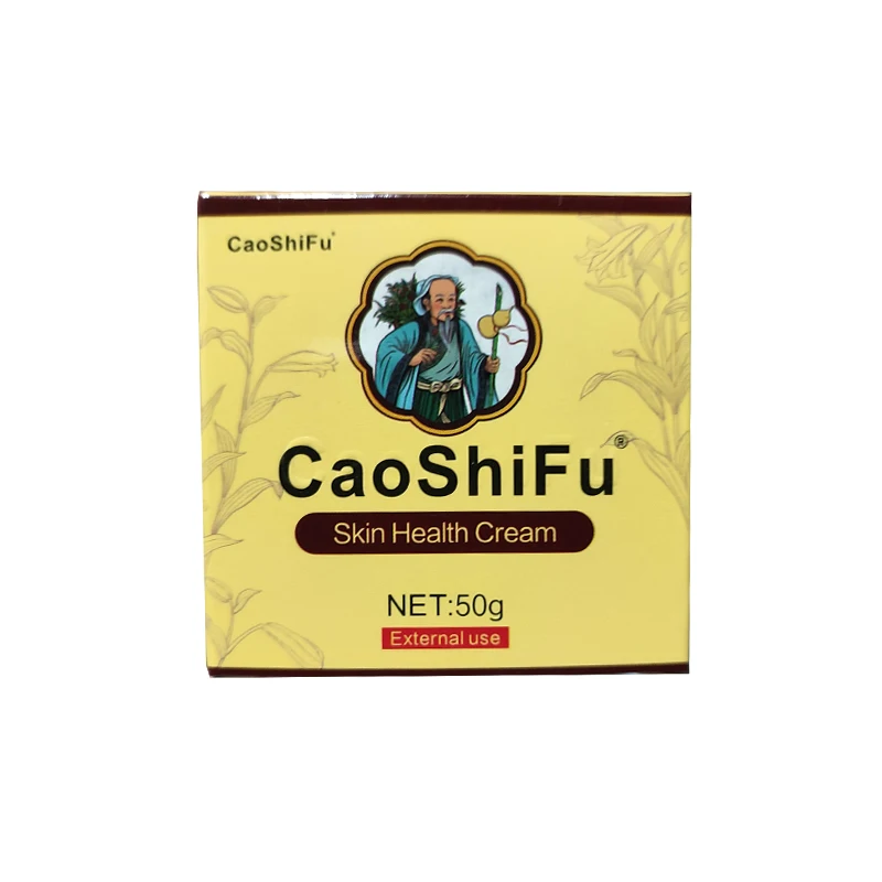 Caoshifu 50g Herbal Skin Care Ointment for Dermatitis Eczema Anti-itch Cream Urticaria Desquamation Natural Formula