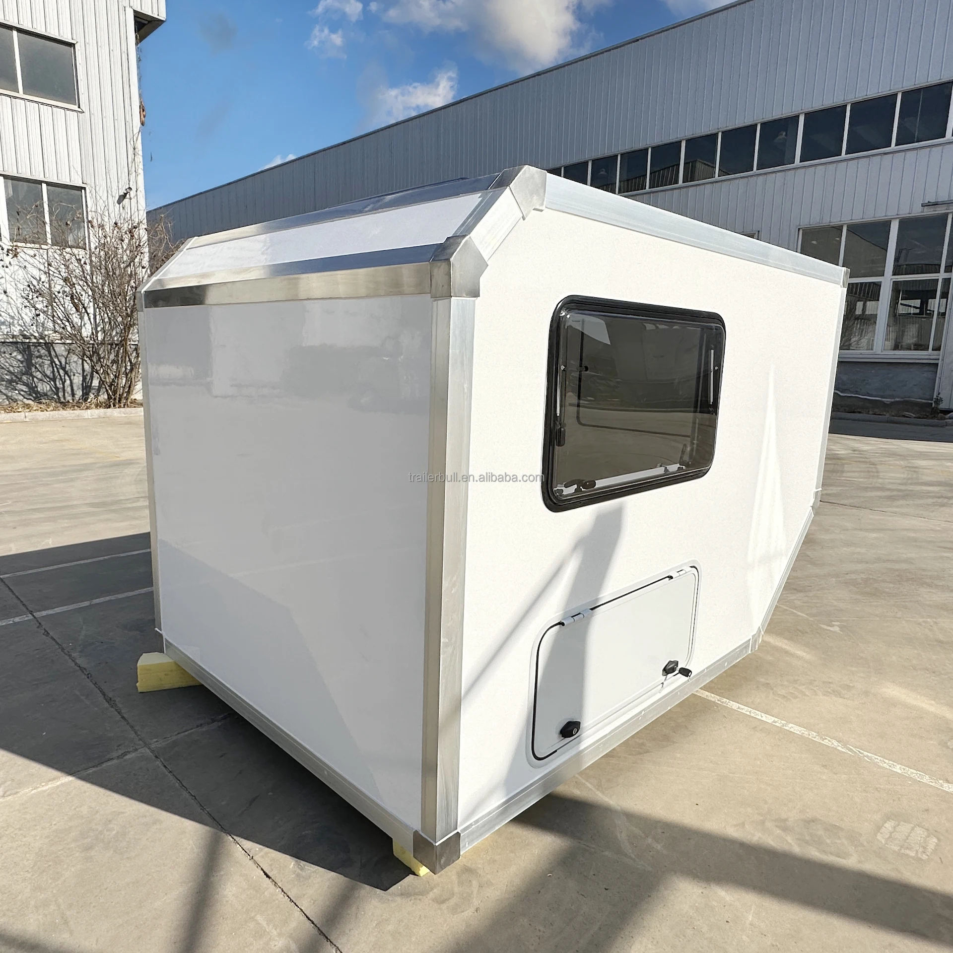 Compuerta De Servicio TYTXRV Para Caravana 500x285 Mm - Blanco, Universal, Apertura 180°