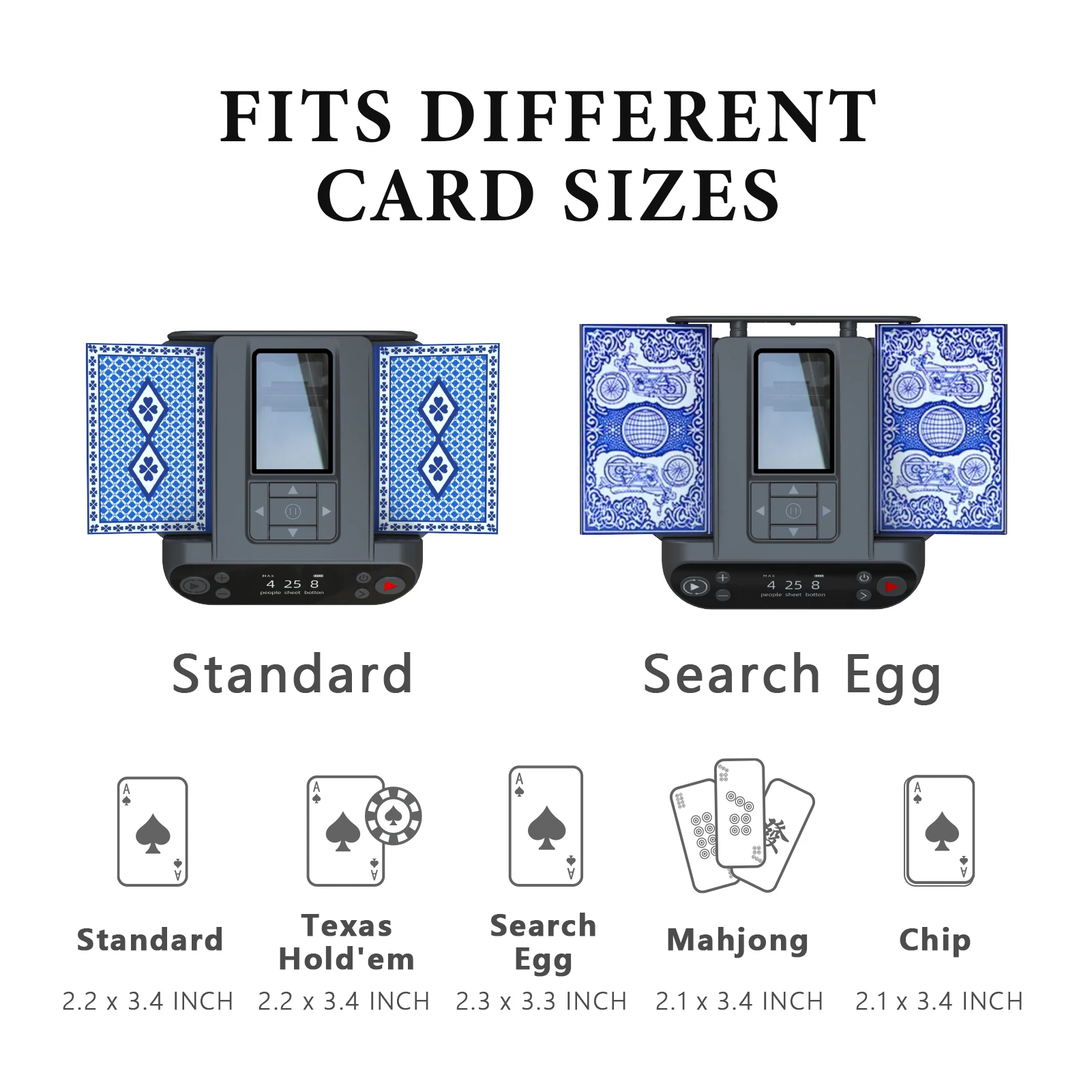 Automatic Card Shuffler And Dealer Machine Wireless Remote Distribution