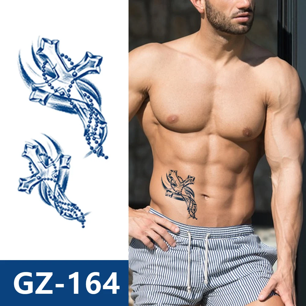 Semi-permanent Juice Non-Toxic Temporary Tribal Tattoo Stickers