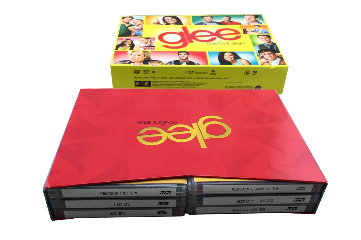 Glee The Complete Series DVD Box Set - Free Shipping to USA/EU/CA
