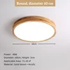 Natural Wood-round-60cm