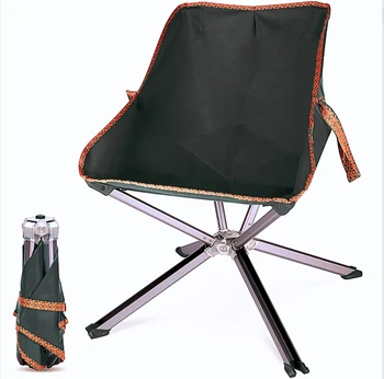 Yunonglive Hot Sale  2024 Vintage Classic Pop-Up Foldable Lander Chair & Umbrella Sized Portable Camping Chair For  Fishing Camp