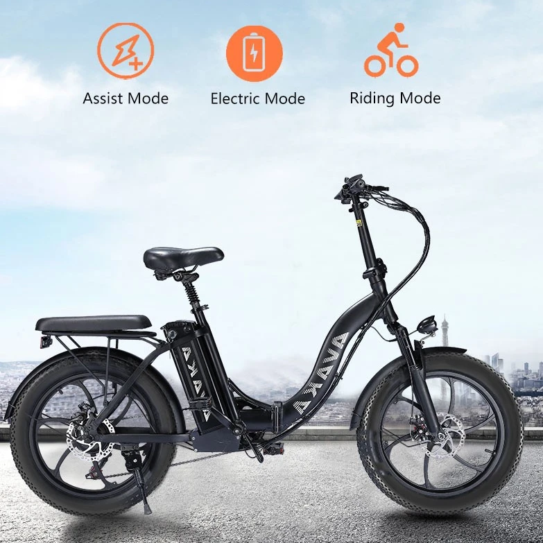 AVAKA BZ20 PLUS Foldable Electric Bike - 500W E-Bike