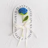 New rose blue-transparent tote bag