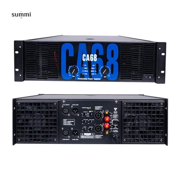 Ca68 Professional Class H Audio Power Amplifier High Power Stable 2ohm