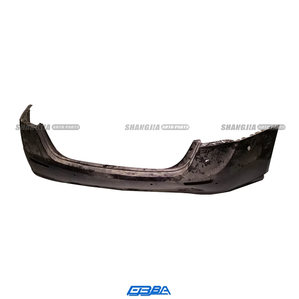 Backup Component For Maserati Ghibli 2013-2017 Black Plastic Rear Bumper OE 673004365