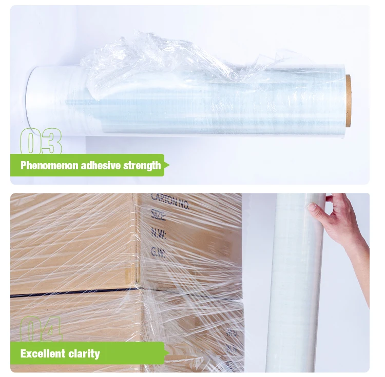 Stretch Plastic Film For Packaging Stretch Plastic Film For Packaging