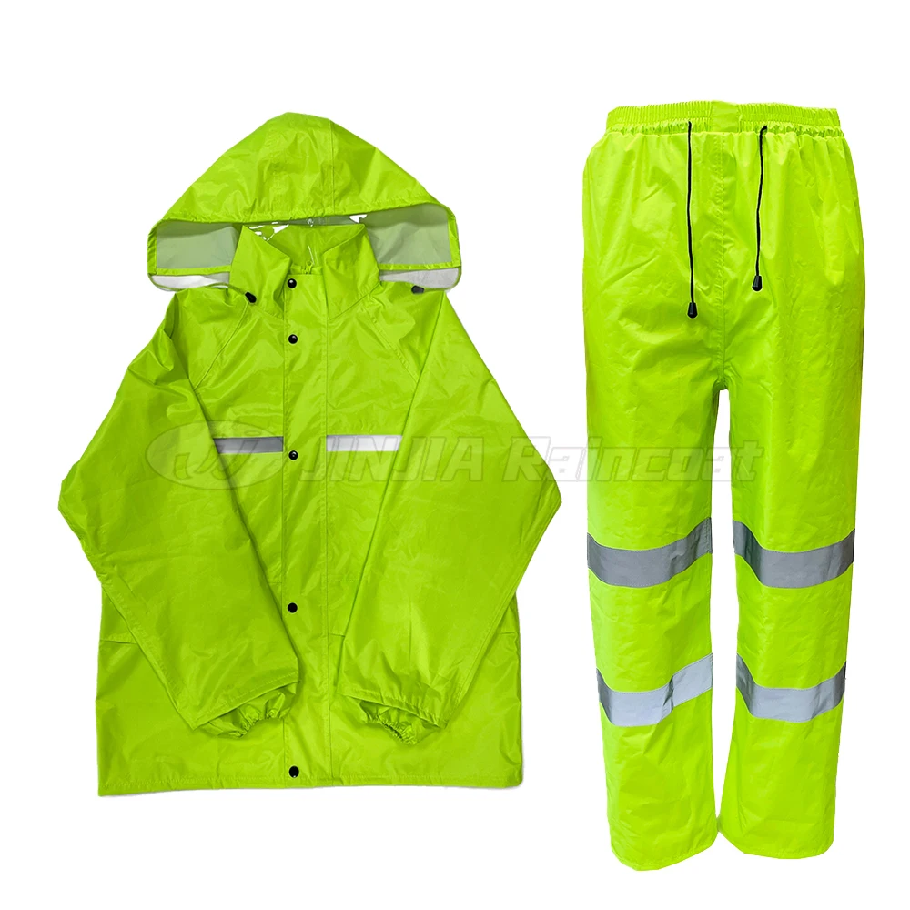 High Visibility Raincoat waterproof workwear