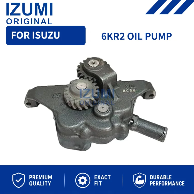 IZUMI ORIGINAL 6KR2 Oil Pump diesel engine parts for Isuzu