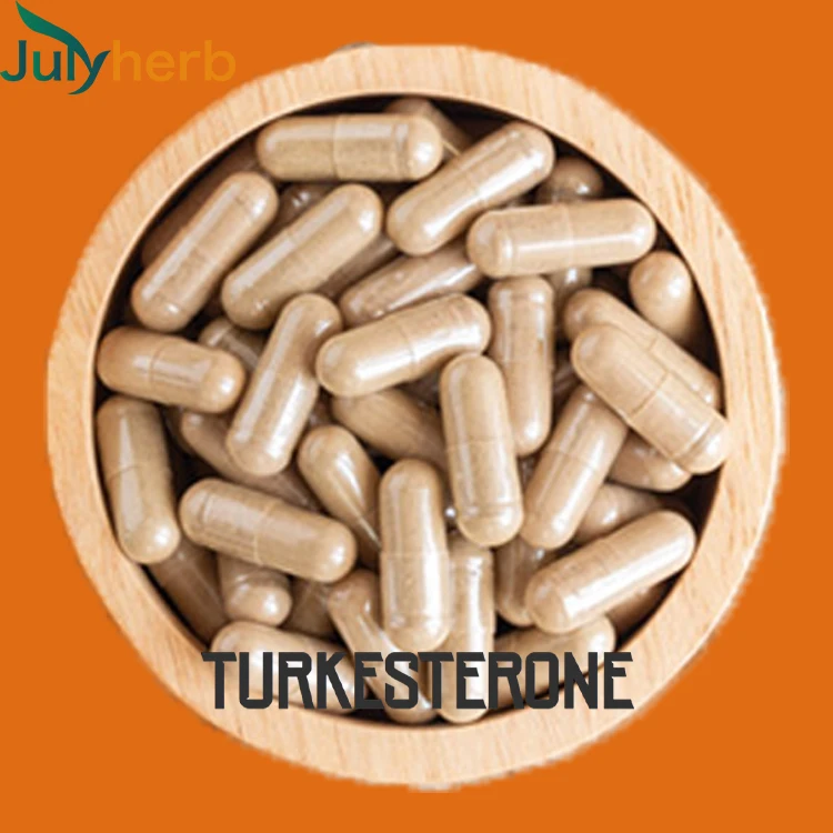 Julyherb content customizable turkesterone capsule 10%,20%,40% 500mg,800mg per capsule